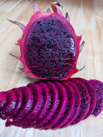Vivid Purpurea Dragon Fruit Plant (hylocereus polyrhizus x undatus)